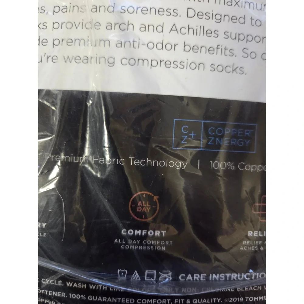 Tommie Copper Womens 4-Pack Performance Compression Over the Calf Socks 7-9.5